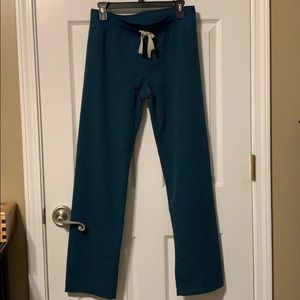 Figs Livingston Scrub Pant - Small Caribbean Blue